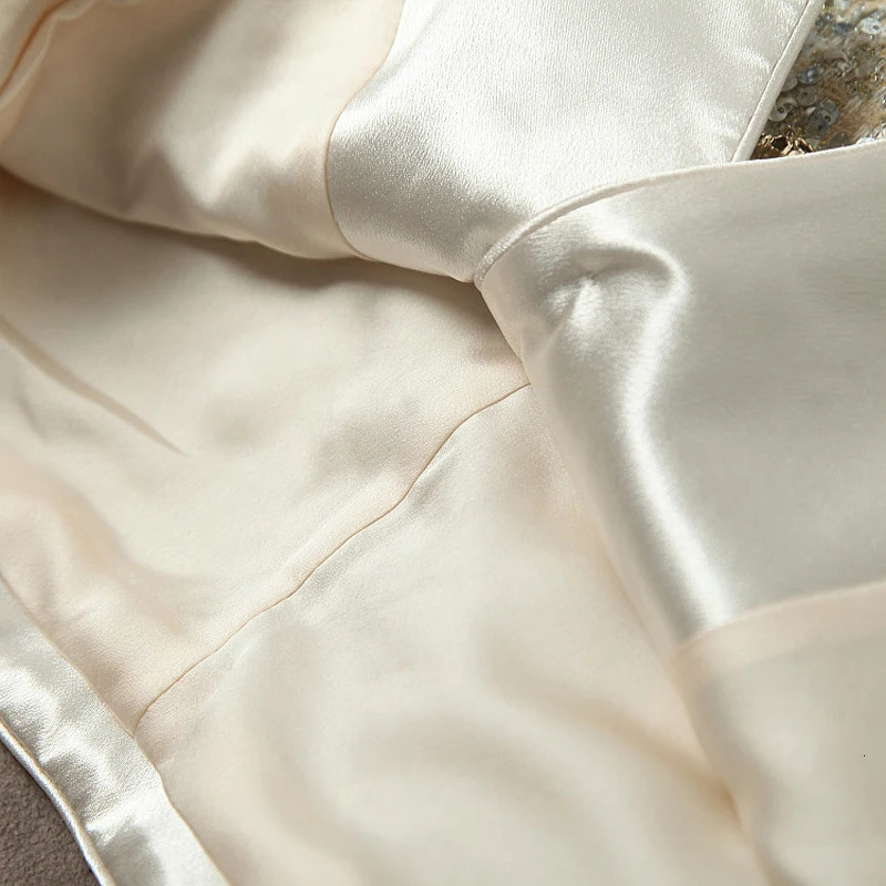 Womens Jackets Women Spring Autumn Woolen Jacket Office Lady Sequins ONeck Coat Vintage Elegance Outwear Femme Fashion Clothing 231212