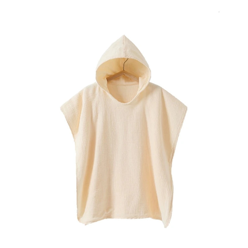 Towels Robes Summer Hooded Towel Cotton Baby Cape Towels Soft Poncho Kids Bathing Stuff for Babies Washcloth 231212