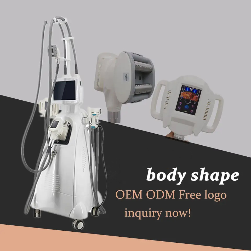 Non-invasive V10 6 in 1 Vacuum Cavitation Lipolytic Fat Removal Body Shape RF Infrared Collagen Stimulate Rejuvenation Massager