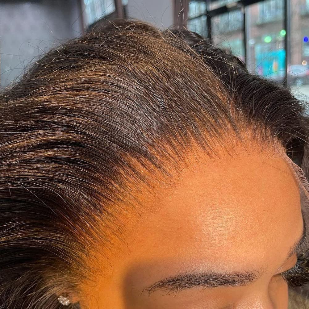 HD Lace Closures 5x5 6x6 7x7 13x4 13x6 Straight Body Wave Human Hair Closures Frontals Pre Plucked 0.10mm Ultra-thin Invisible Crystal Lace Closure Na