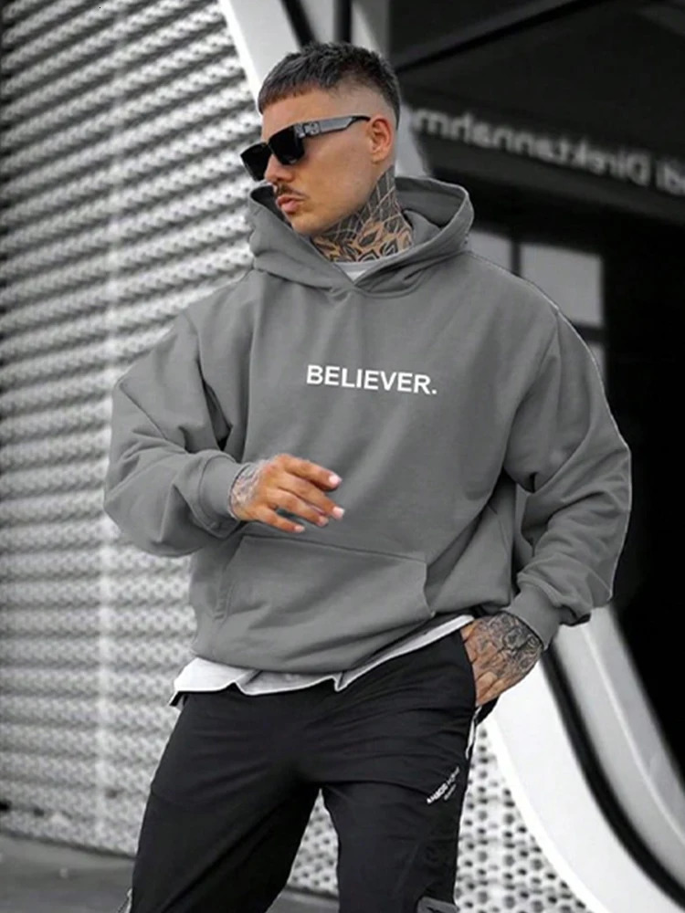 Mens Hoodies Sweatshirts casual fashion retroprinted n longsleeved hoodie 231129