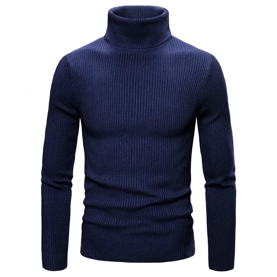 Men's Sweaters Autumn and Winter Men's Turtleneck Sweater Male Korean Version Casual All-match Knitted Bottoming Shirt 231212