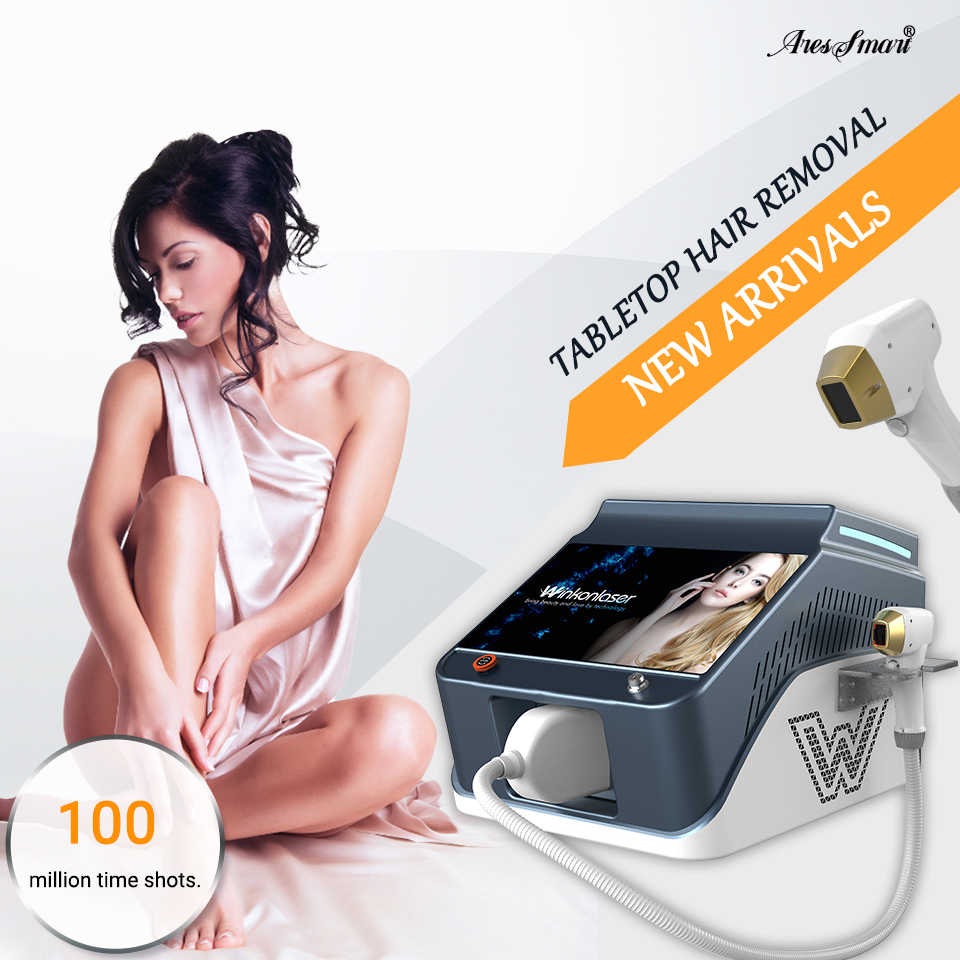2024 sales price 1200w 4 wave diodenlaser 755nm 808nm 940nm 1064nm Diode Laser Permanent Hair Removal Machine