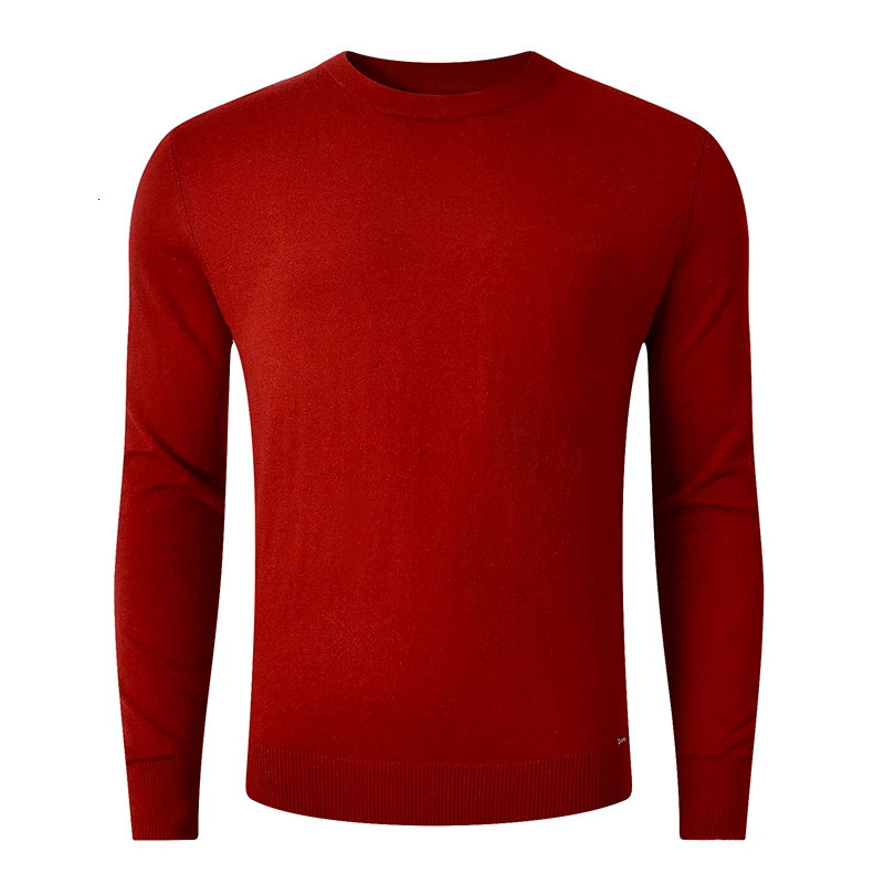 Men's Sweaters Men's Lightweight Merino Wool Crewneck Sweater Underwear T Shirt -Warm Winter Man Clothes Tops Sweaters 231212