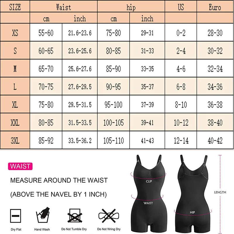 Women's Shapers GUUDIA Open Crotch Bodysuit Shapewear Jumpsuit Body Shaper Compress Tummy Control Shapers Spandex Elastic Shape Seamless Smooth 2