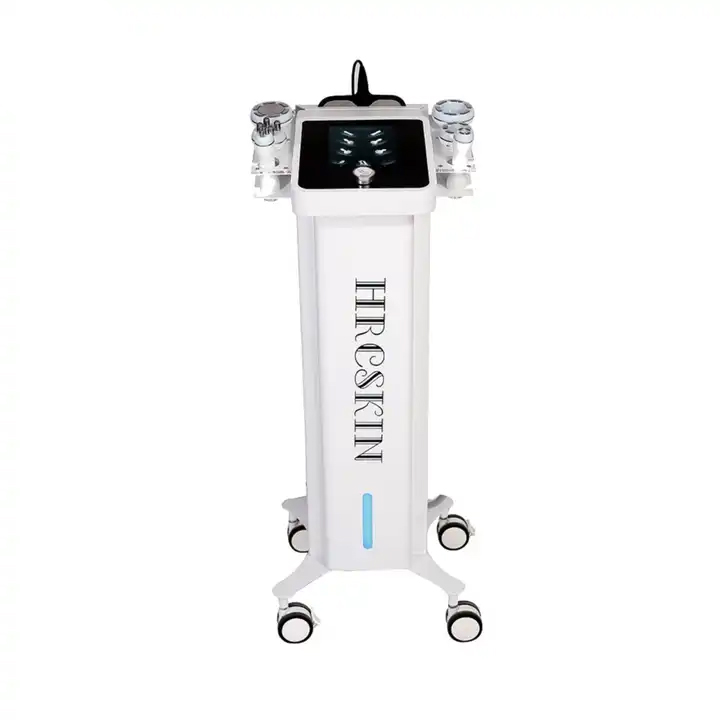 Multifunctional 9 in 1 Fat Remover 5D Liposuction 40K Cavitation Vacuum Slimming Skin Lifting Detox Radio Frequency Physiotherapy Massager