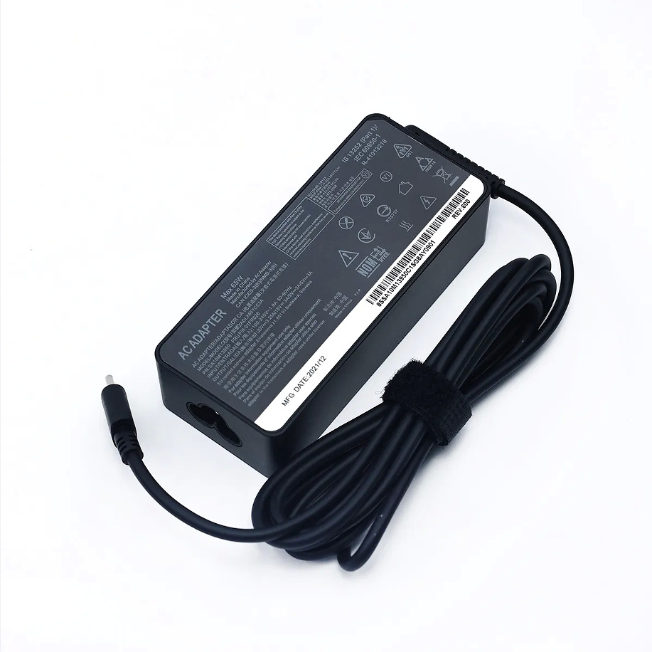 Lenovo Notebook 20V 3.25A power adapter 65w type-c computer charger