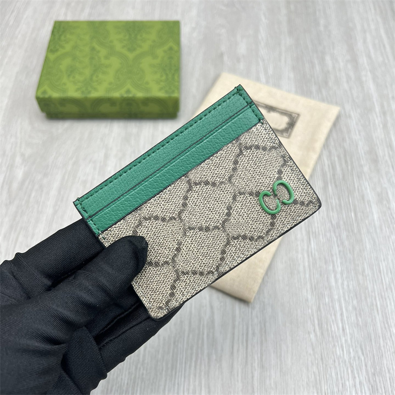 Fashion Designer Wallet Card Holder Men Women Credit Cardholder Purse Letter Mini Wallets With Box Coin Cardholders