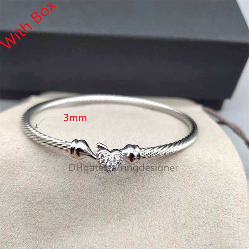 18k Gold Bangle 925 Silver Designer Bracelet Luxury Girl Love Diamond Circle Bracelet Classic Brand Jewelry Couple Gift Box Fashion Family Accessories With Box