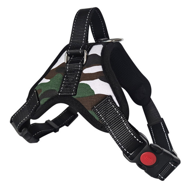 Dog Harness Pet Cat Adjustable Leashes with Leash Reflective Breathable for Small and Large DogHarness Vest Pets Supplies Ya943 Z250326