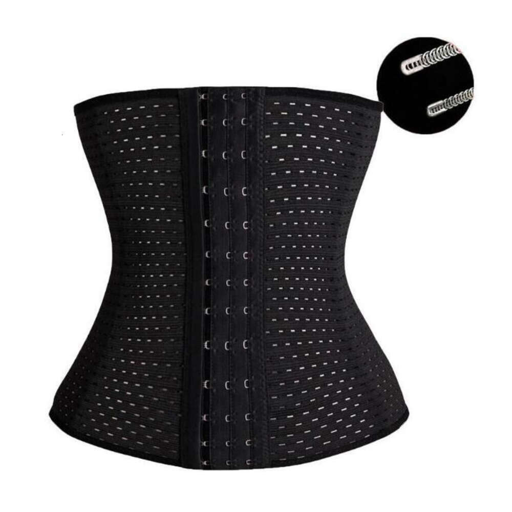 Bodysuit Women Waist Trainer Slimming Shapewear Training Cincher Body Hot Shaper Bustier Hollow Corset Slim Belt Beige/Black Fajas Adelgazantes Wholes