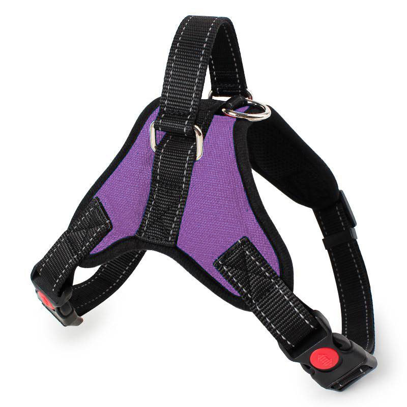 Dog Harness Pet Cat Adjustable Leashes with Leash Reflective Breathable for Small and Large DogHarness Vest Pets Supplies Ya943 Z250326