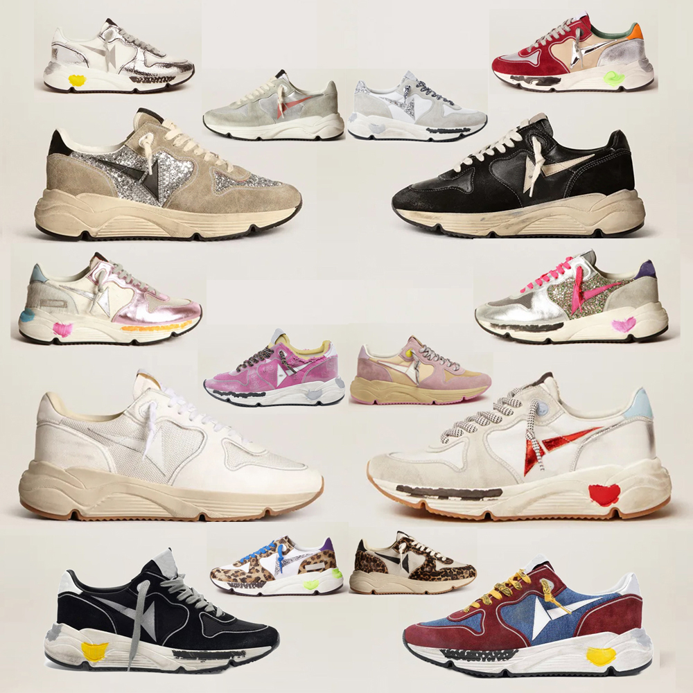 Dirty Shoes Mid-Star Sneakers Designer Luxury Version Italian Retro Handmade Womens With Signature On The Ankle Black Leather Inserts