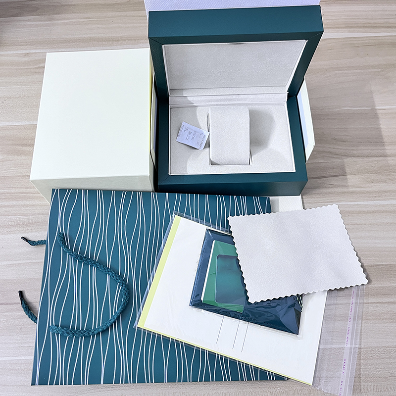 Ladies and Men's Designer Fashion Watch Box, Wooden Case Original Inner and Outer Watches Boxes, Paper Gift Pack Gift Box Tools Sapphire Waterproof Accessories watches