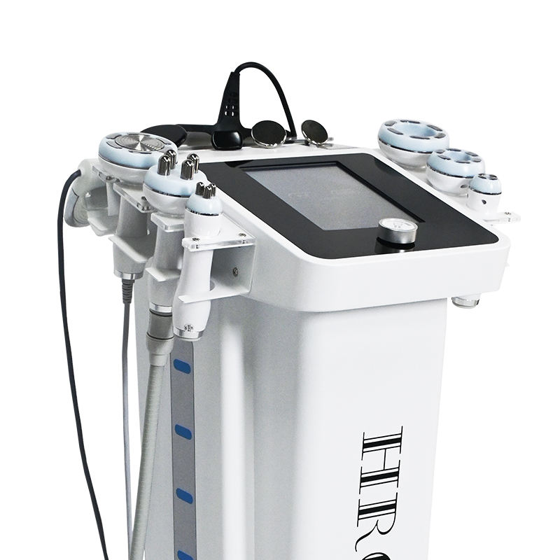 Multifunctional 9 in 1 Fat Remover 5D Liposuction 40K Cavitation Vacuum Slimming Skin Lifting Detox Radio Frequency Physiotherapy Massager