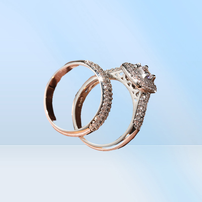 Fashion brand rings for women top designer S925 sterling silver women039s ring luxury full diamond engagement ring woman Valent513