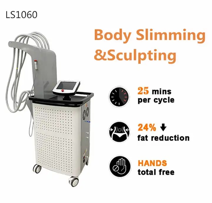 Latest 1060Nm Laser Anti- Cellulite Weight Loss 1060 Lipo Body Sculpting Laser Slimming Machine