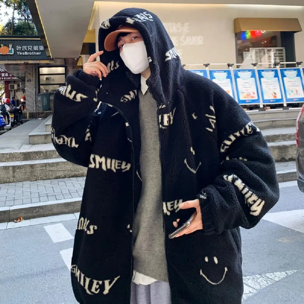 Women's Down Parkas Korean Autumn And Winter Lamb Down Cotton-padded Clothes Men Women Street Personality Loose Cotton-padded Jacket Couple Coat 