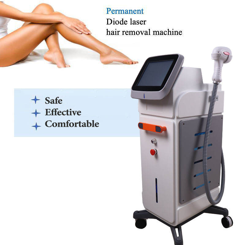 High Efficiency 2Handles 810nm Diode Laser Ice Point Hair Removal Machine Pico Laser Large Spot Area Eyebrow Tattoo Remover Machine