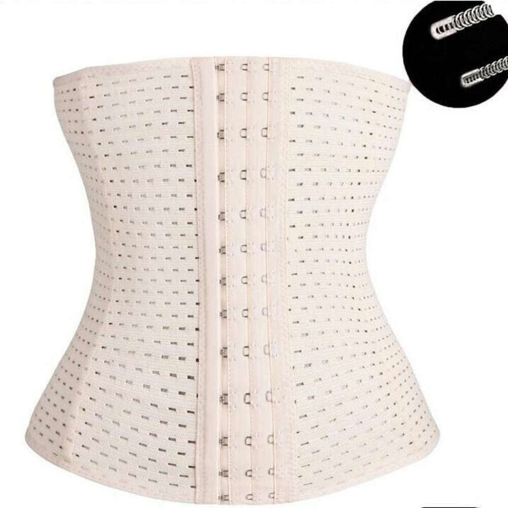 Bodysuit Women Waist Trainer Slimming Shapewear Training Cincher Body Hot Shaper Bustier Hollow Corset Slim Belt Beige/Black Fajas Adelgazantes Wholes