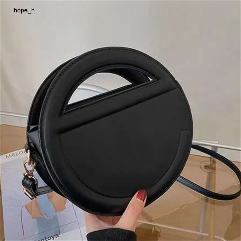 Designer Women's Circle-shaped Leather Crossbody Clutches - Available in 11 Color Options