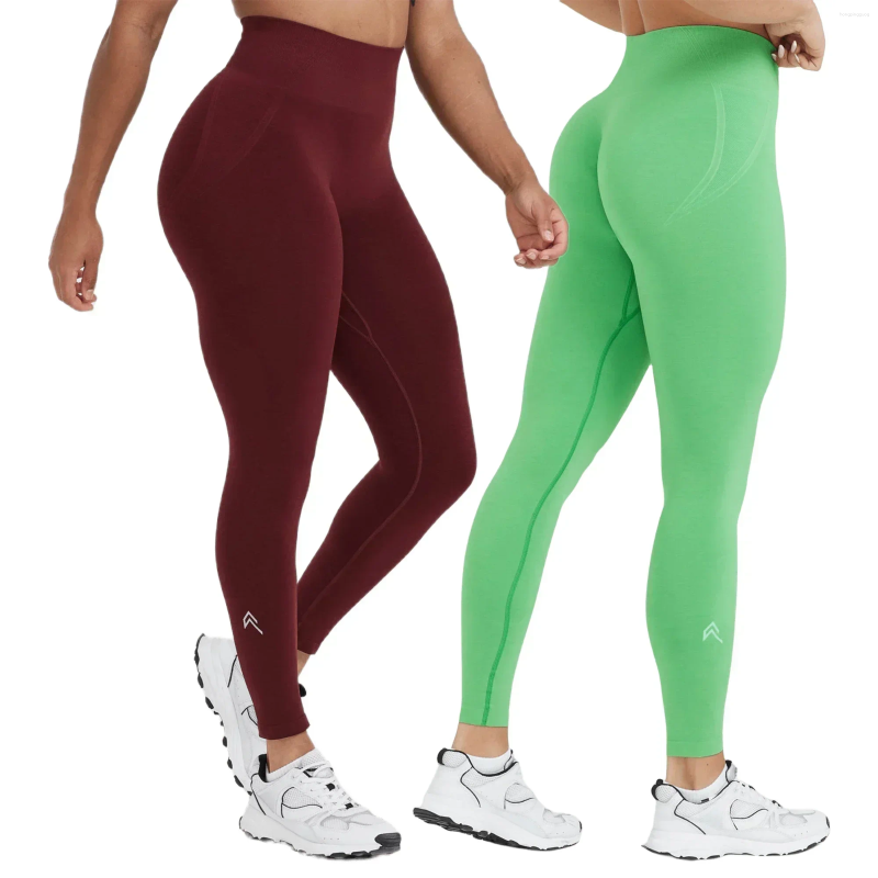 EFFORTLESS Seamless Leggings - Women's Scrunch Bum Yoga Pants, Gym Wear & Fiess Sportswear