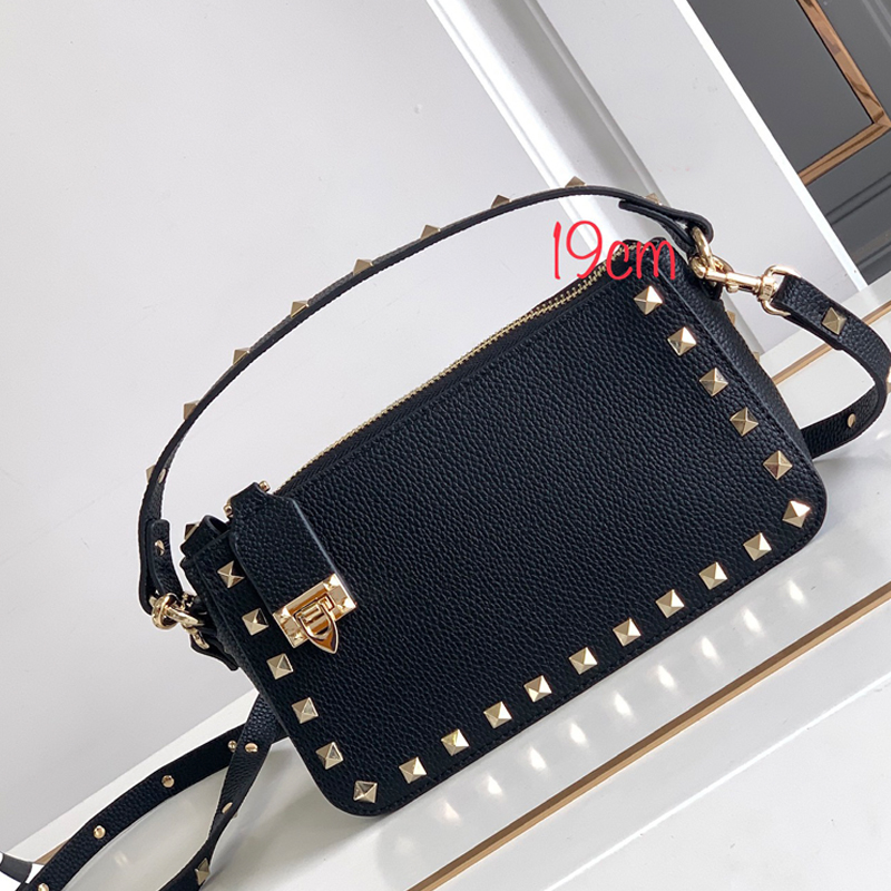 Cowhide Crossbody Bag Clutch Bag Designer Bag Handbags Purse Women Shoulder Bag Solid Color Zipper Metal Buckle Genuine Leather Back Pocket Removable Handle