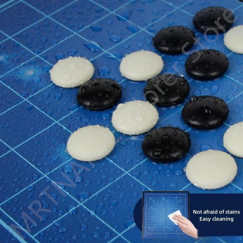 Chess Games Magnetic Go Game Set Smooth Foldable Puzzle Board Suit Waterproof Storage Hollow Box Portable for Festival Toys Gift 231215