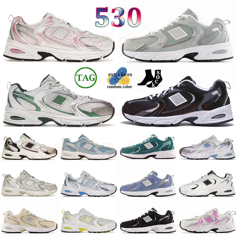 2024 New Designer OG 530 Athletic Running Shoes White Raspberry Raincloud Mens Women BB530 Blue Haze Sea Salt Rain Cloud B530 Dhgate Trainers Sneakers