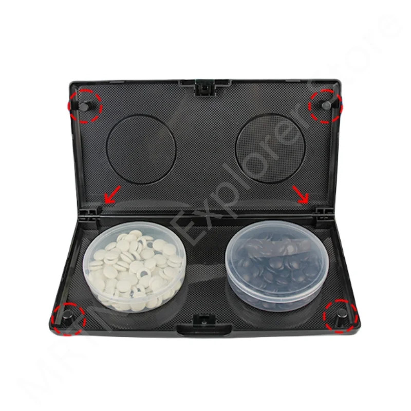 Chess Games Magnetic Go Game Set Smooth Foldable Puzzle Board Suit Waterproof Storage Hollow Box Portable for Festival Toys Gift 231215