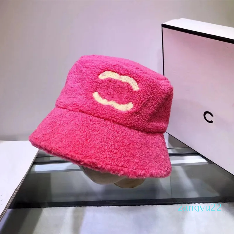 Designer Baseball Hat Men's and Women's Winter Cashmere Sunshade Hat Fashion Trend Fisherman Hat