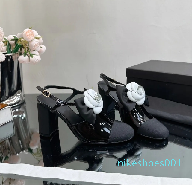 2023 Super High heels Pearl summer Haute couture trend Simple color matching designer