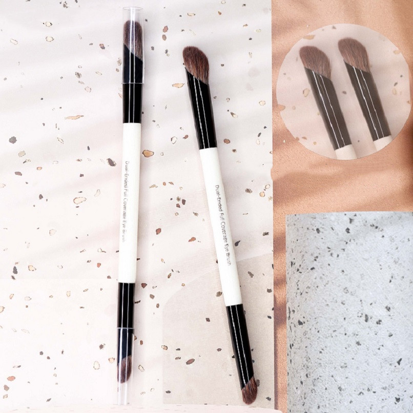 Full Coverage Face Blender Foundation Cream DUAL ENDED FULL COVERAGE EYE BRUSH Makeup Tools
