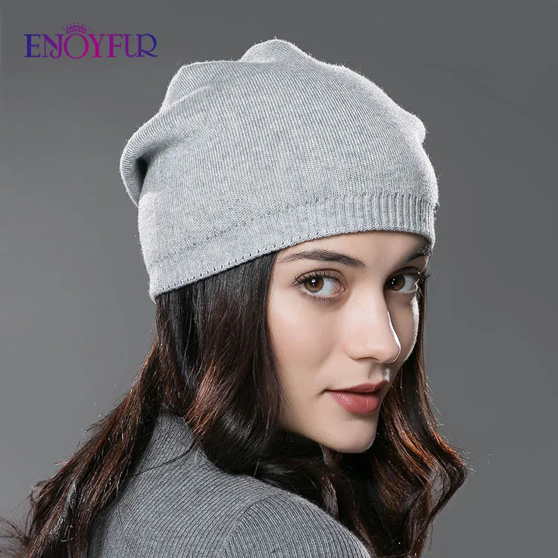 BeanieSkull Caps Women's hat knitted Wool hats for winter Hip-hop Style Gorros For female good quality casual caps 231215