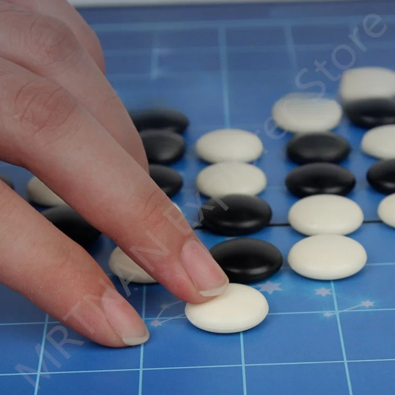 Chess Games Magnetic Go Game Set Smooth Foldable Puzzle Board Suit Waterproof Storage Hollow Box Portable for Festival Toys Gift 231215