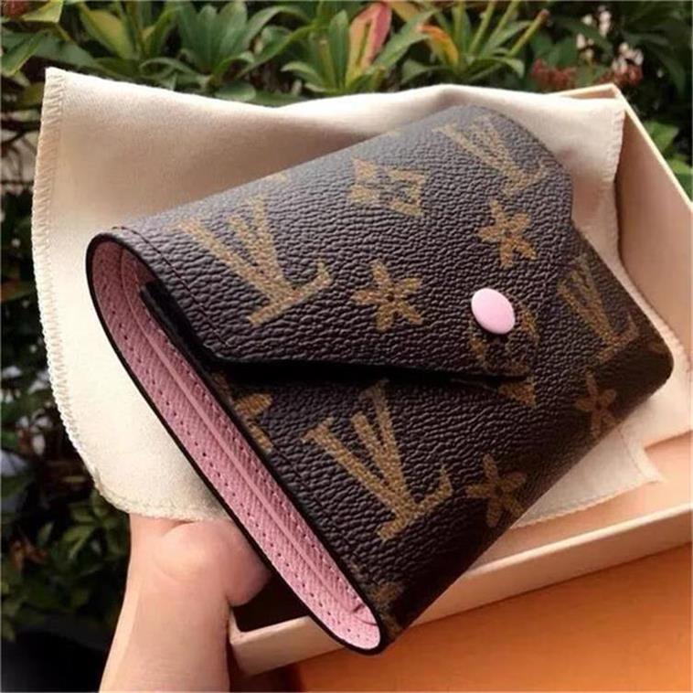 M41938/62650 Victorine Coins purse women Multicolor zipper pocket Mini Compact Wallet Key Coin Card Holder Case Accessoires Wallets