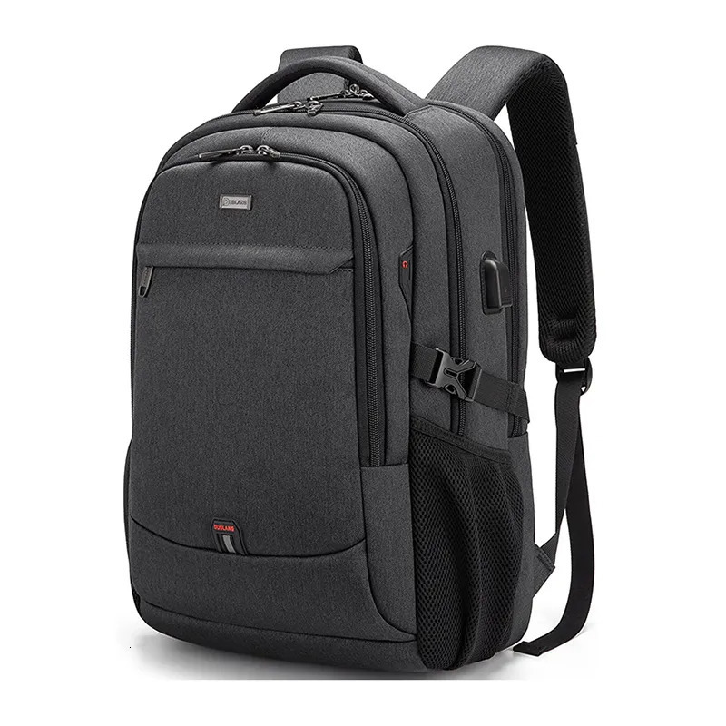 School Bags Laptop Backpack For Men 173Large Capacity USB Port Bag Business Oxford Wearresistant Waterproof Travel 231215