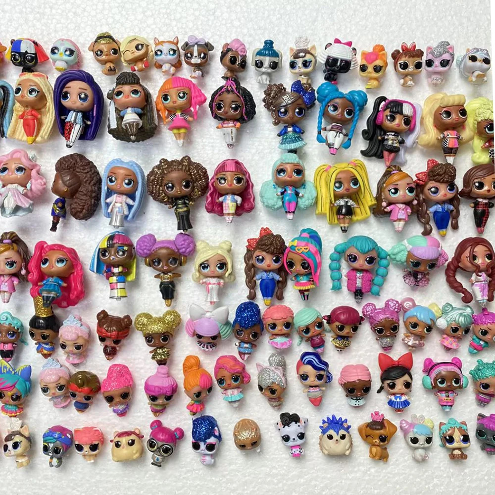 Other Toys 10 20 Pcs Random Send Unique Mini Surprise Doll Action Figure Fashion For Gifts 231215