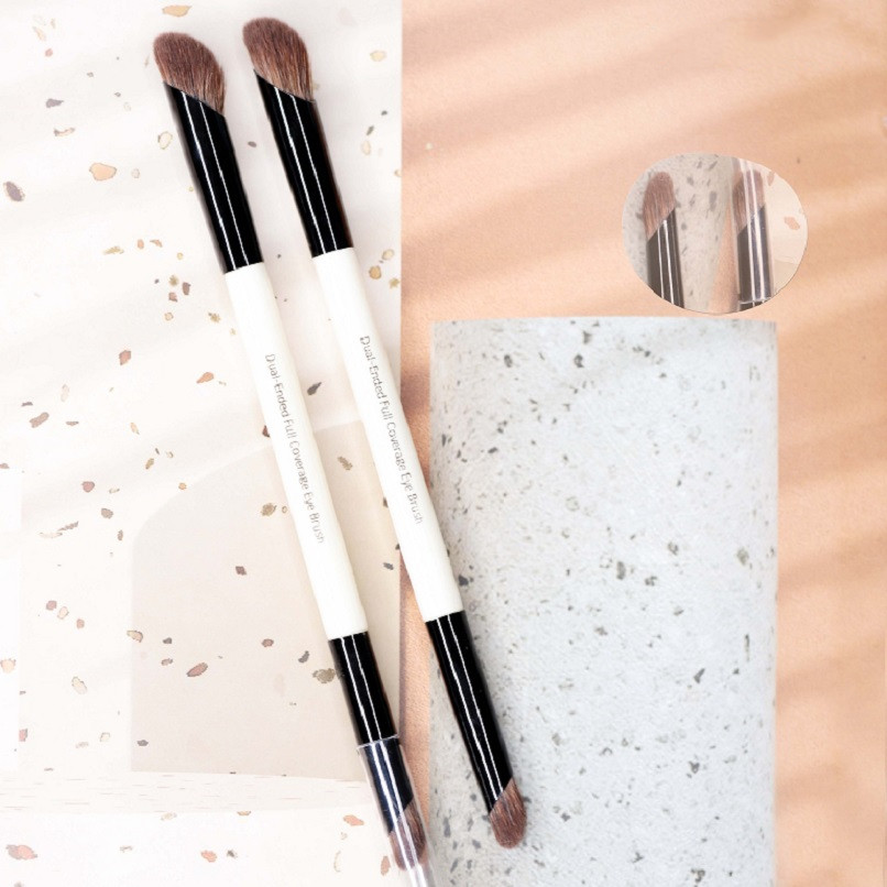 Full Coverage Face Blender Foundation Cream DUAL ENDED FULL COVERAGE EYE BRUSH Makeup Tools