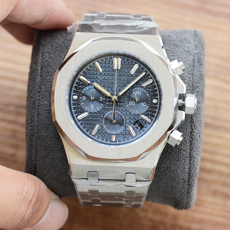 Men Business Watch Luxury Casual Watch Designer Classic Watch Quartz Movement Watch Stainless Steel Sapphire Waterproof Watch Montre De Luxe 41mm Fashion Watch