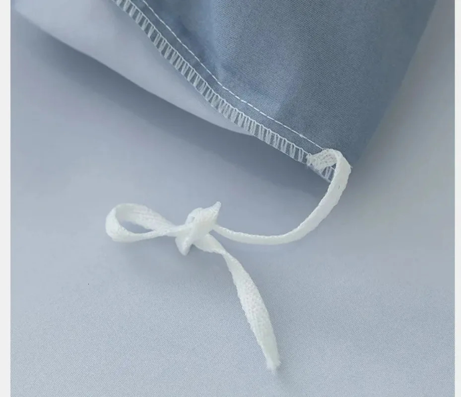 Bedding sets Bedding Set Queen King Size Home Textile Solid Color Duvet Cover Pillow Case Bed Sheet Bedroom Set AB Side Quilt Cover Bed Linen 231215