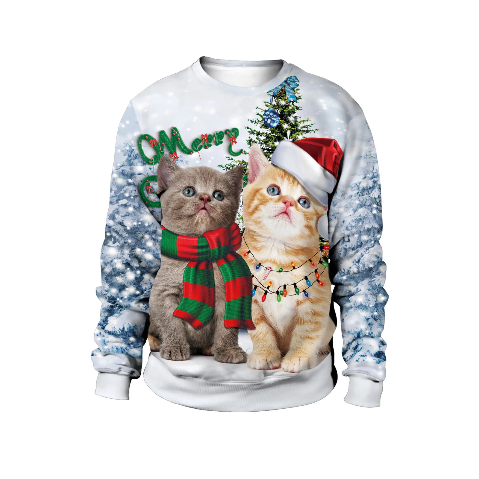 Men's Sweaters Unisex Ugly Christmas Print Pullover Sweater Shape For Men Women 3D Funny Hoodies Autumn Winter Sweaters Jumpers Tops 231215