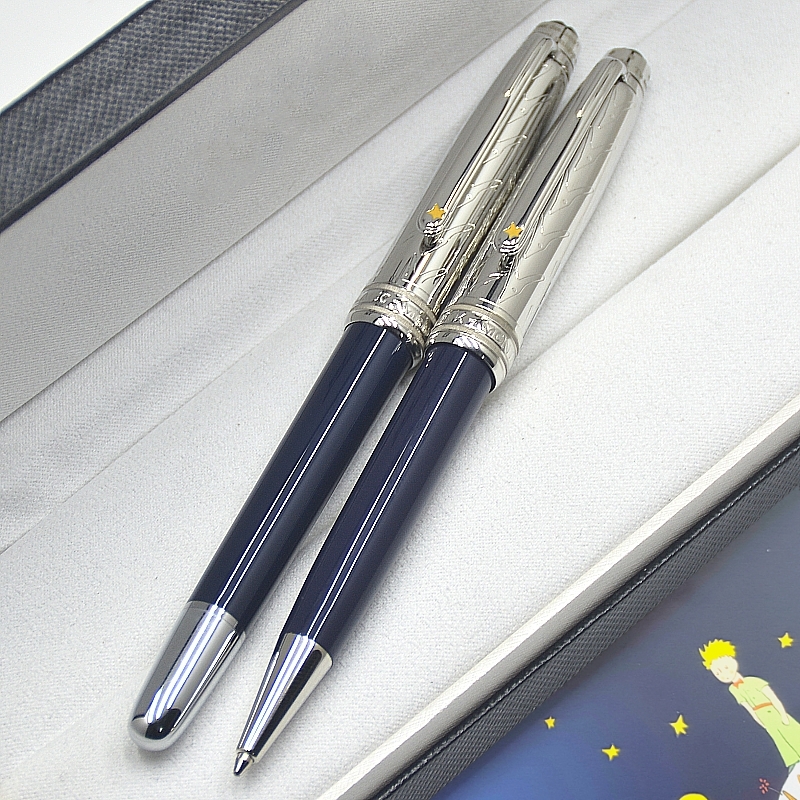 Special Edition Prince Blue Metal And Resin Rollerball Pen Ballpoint Pen Office School Writing Fountain Pens With Serial Number