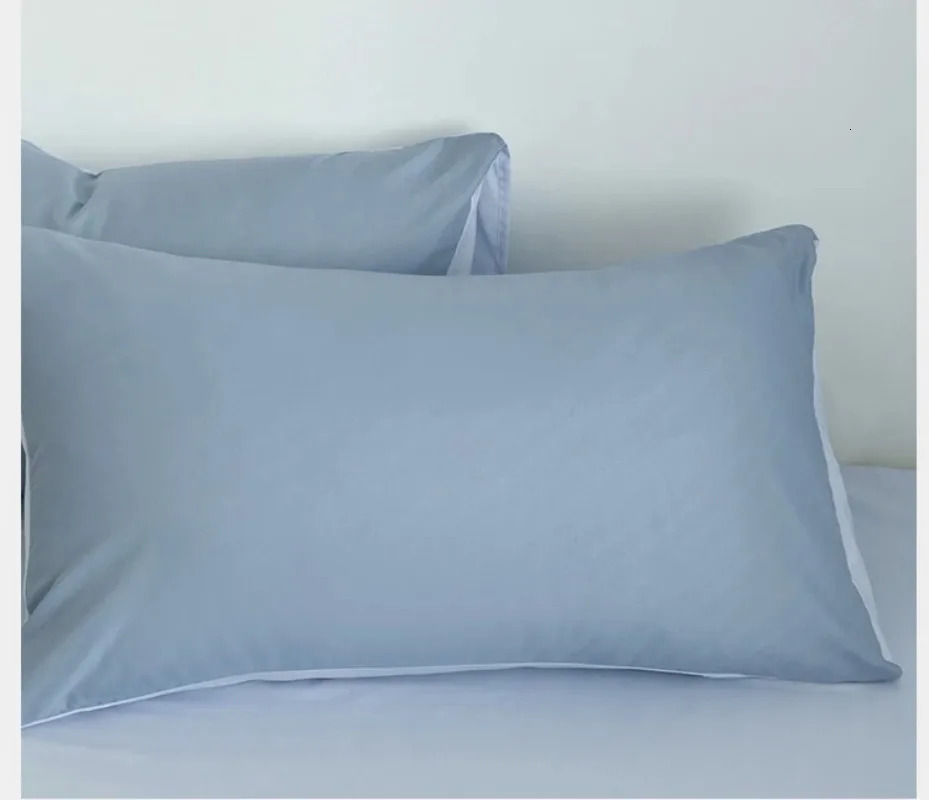 Bedding sets Bedding Set Queen King Size Home Textile Solid Color Duvet Cover Pillow Case Bed Sheet Bedroom Set AB Side Quilt Cover Bed Linen 231215
