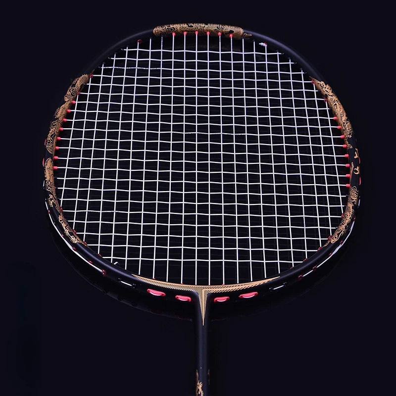 Badminton Rackets Badminton Rackets Full Carbon Fiber Lightest 10U 54g Badminton Racket Strung Max Tension 30LBS Professional Rackets With Box 231216