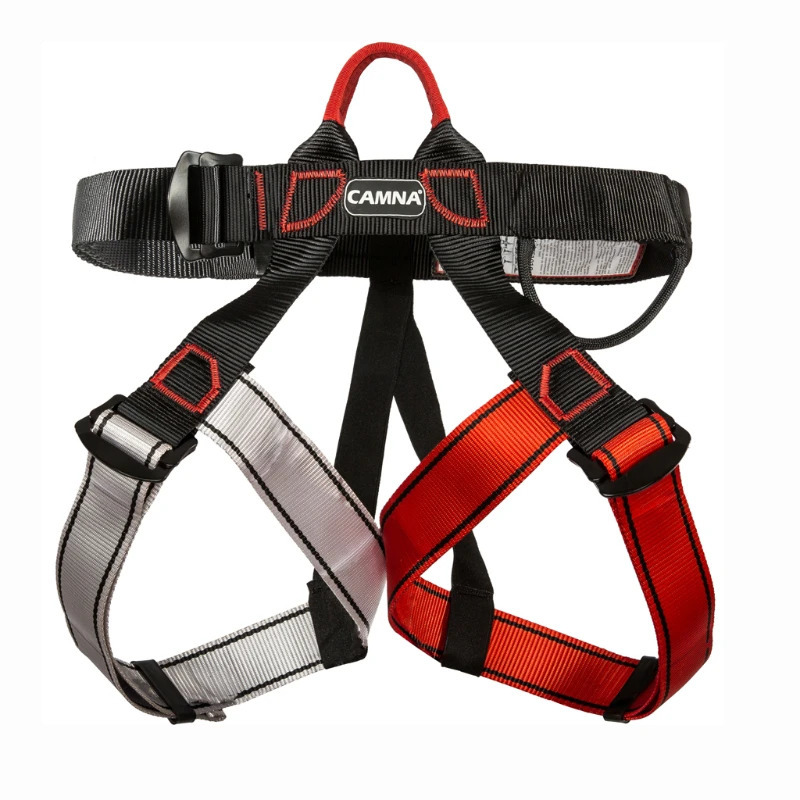 Carabiners Half Body Safety Rock Climbing harness belt Tree Climbing Rappelling Equip Tree Harness Climbing Kit Men Fall Protection 231215