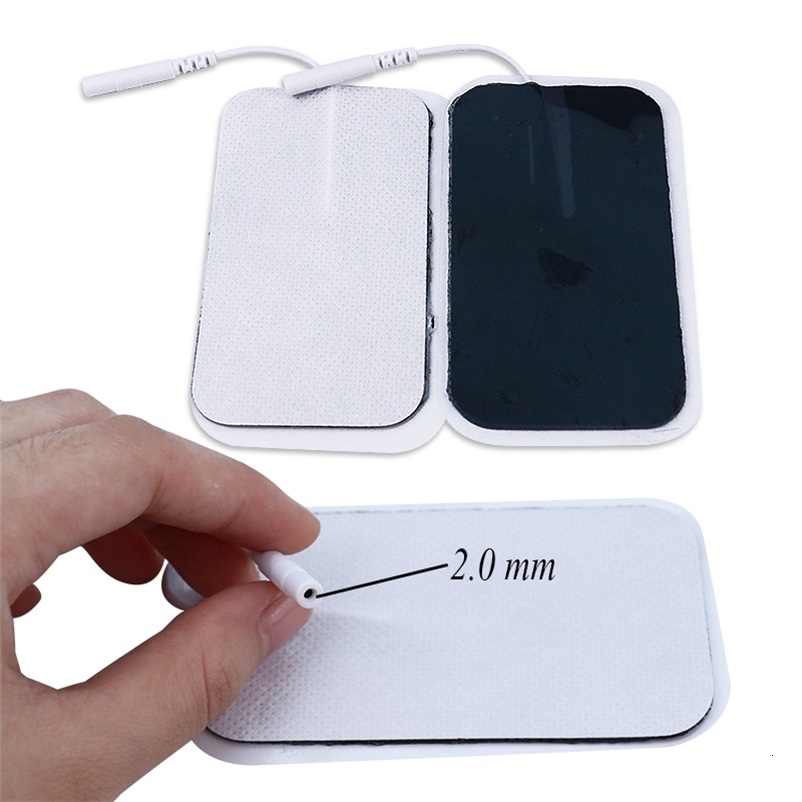 Eye Massager 100 50 30 20P TENS EMS Electrode Pads Gel Patch For Stickers Electrodes Physiotherapy Nerve Muscle Stimulator 231215