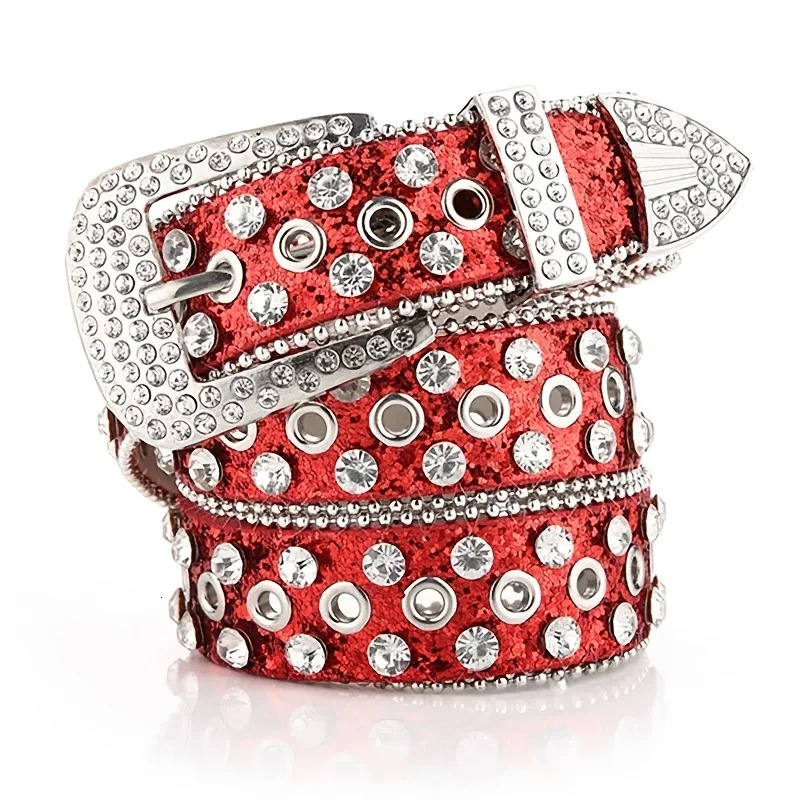 Other Fashion Accessories Gorgeous Studded Belt Perfect Gift for Her on Valentine s Day or Wedding Party 231216