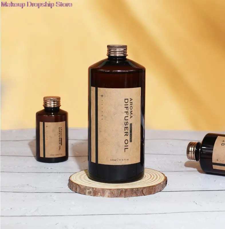 Essential Oil 500ml Aroma Diffuser Oil Plant Home Fragrance Oil Reed Diffuser Refill Aroma Diffuser Essential Oil Replacement Hilton 231215