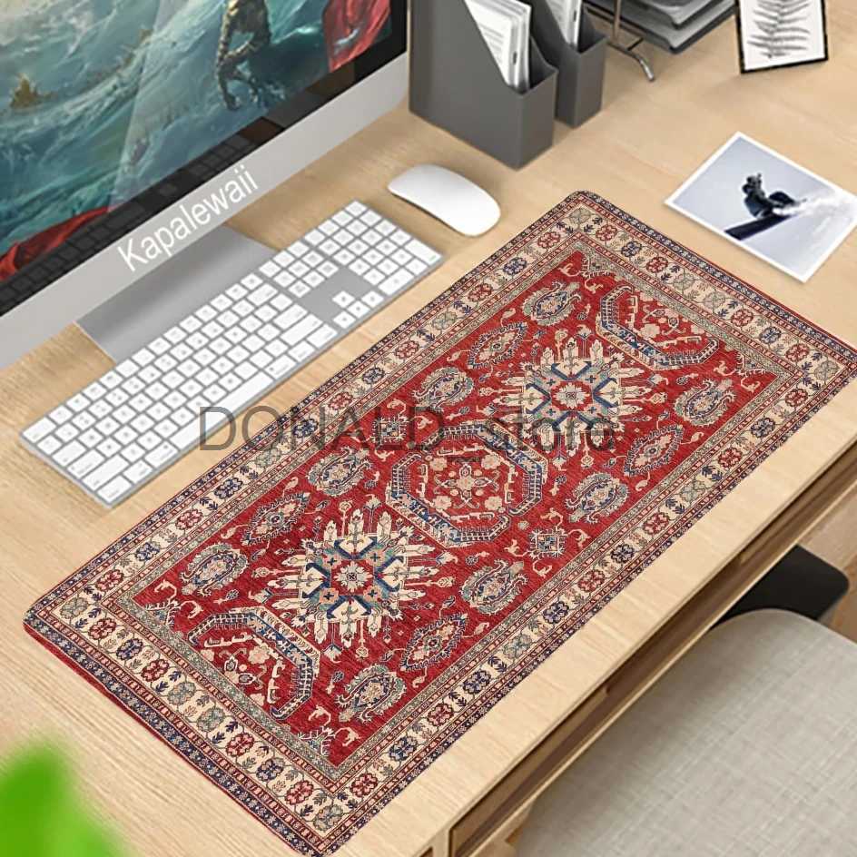 Mouse Pads Wrist Rests Persian Carpet Custom Large Xxl Mouse Pad Keyboards Rubber Gaming Mousepad Desk Mat For Game Player Desktop Computer Laptop Mat